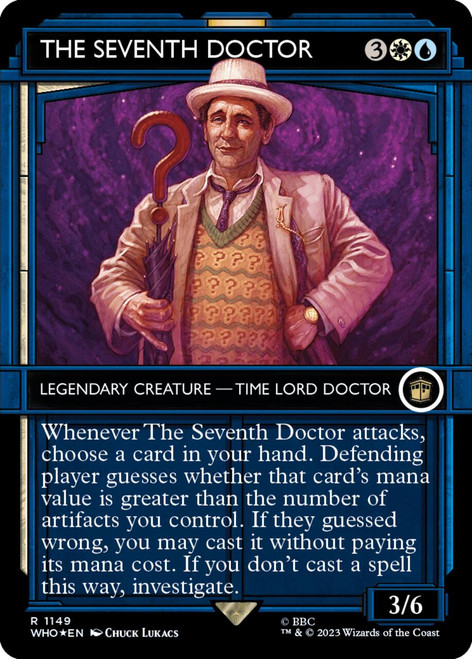 The Seventh Doctor (Showcase Frame) (Surge foil)