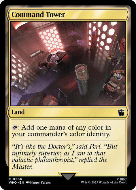 Command Tower (#266) (foil)