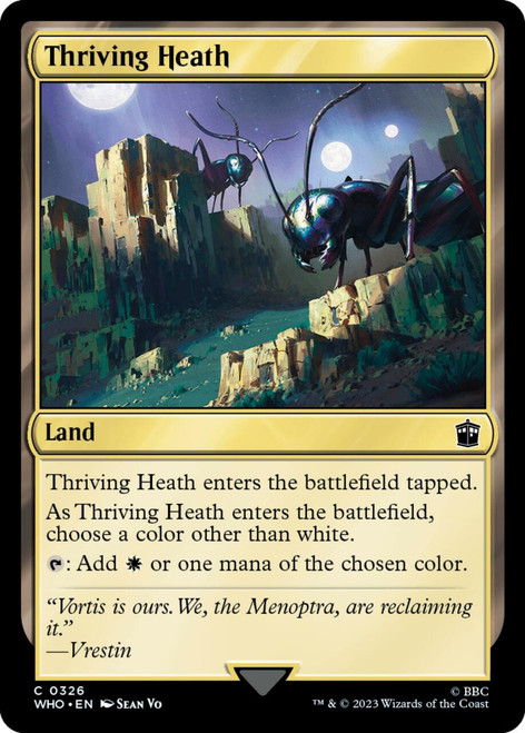 Thriving Heath (foil) | Universes Beyond: Doctor Who