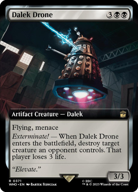 Dalek Drone (Extended Art) (foil) | Universes Beyond: Doctor Who