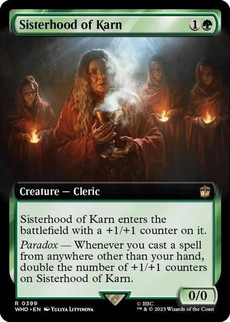 Sisterhood of Karn (Extended Art) (foil)