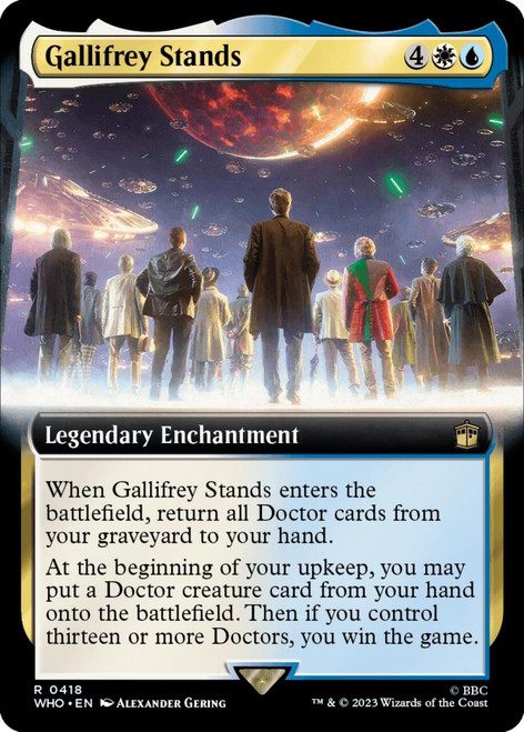 Gallifrey Stands (Extended Art) (foil)