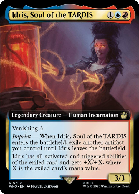 Idris, Soul of the TARDIS (Extended Art) (foil) | Universes Beyond: Doctor Who