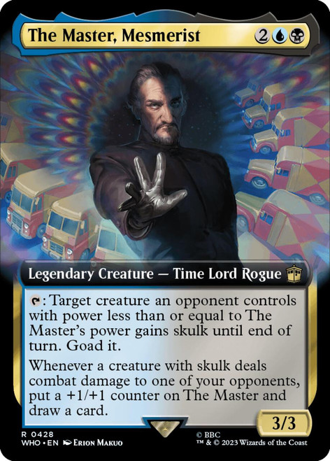 The Master, Mesmerist (Extended Art) (foil)