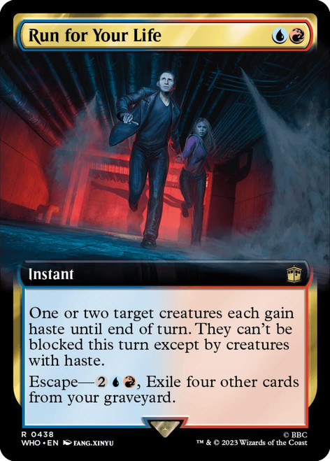 Run for Your Life (Extended Art) (foil)