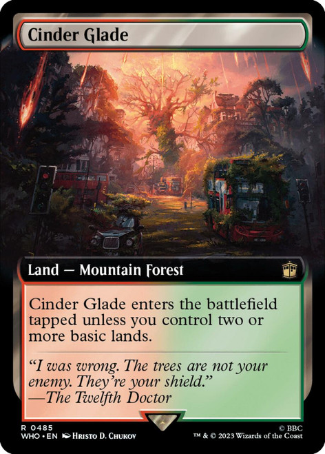 Cinder Glade (Extended Art) (foil)