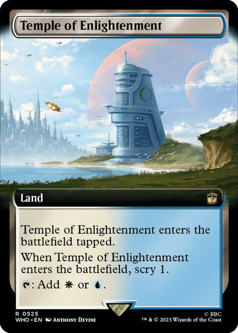 Temple of Enlightenment (Extended Art) (foil) | Universes Beyond: Doctor Who
