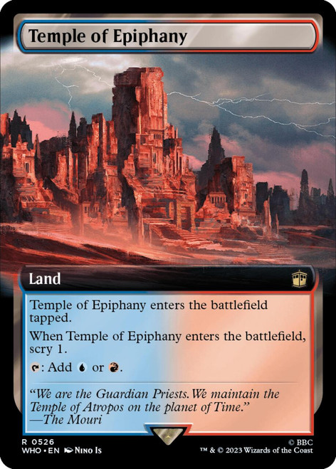 Temple of Epiphany (Extended Art) (foil)