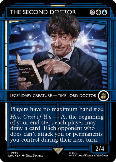 The Second Doctor (Showcase Frame) (foil)
