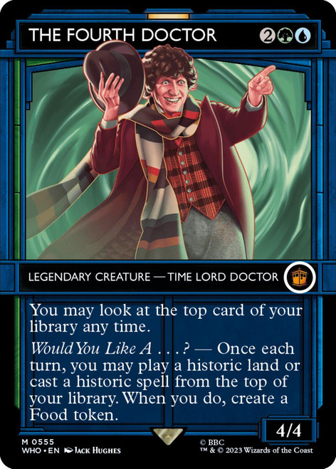 The Fourth Doctor (Showcase Frame) (foil)