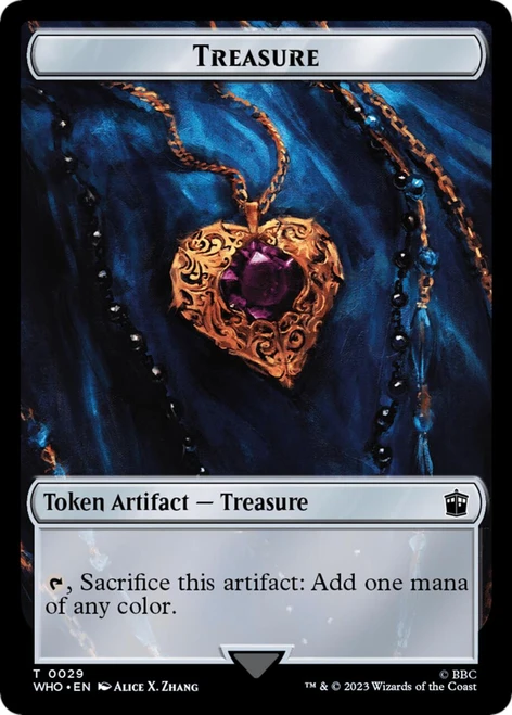 Human (#05) // Treasure Token
