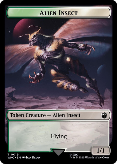 Alien Salamander // Alien Insect Token