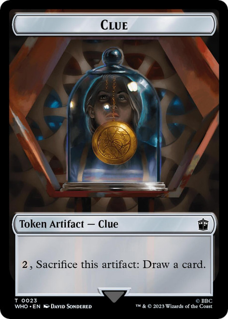 Alien // Clue (#23) Token (foil)