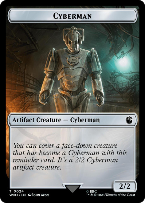 Alien Rhino // Cyberman Token (foil)