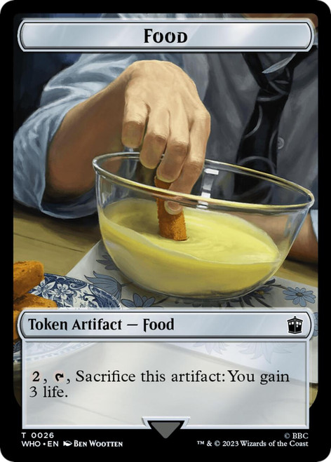 Human (#05) // Food (#26) Token (foil)
