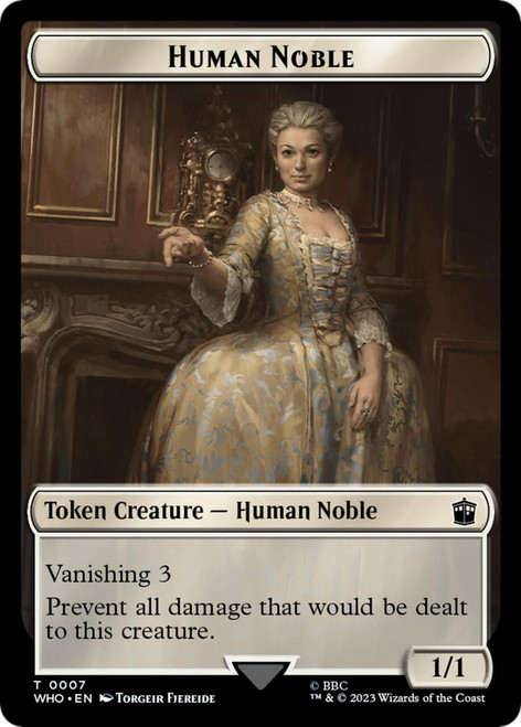 Human Noble // Mark of the Rani Token (foil)