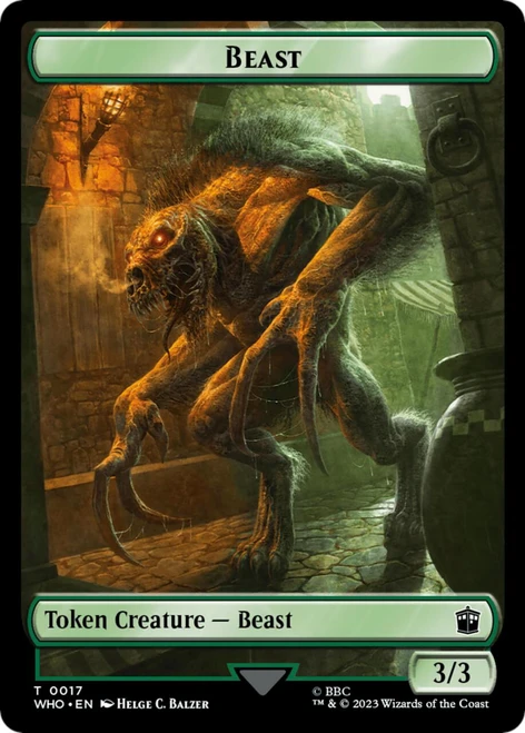 Soldier // Beast Token (foil)