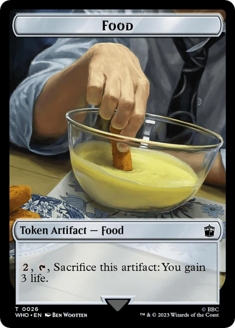 Fish // Food (#26) Token (foil)