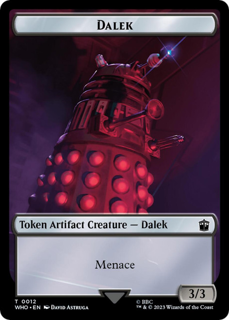 Dalek // Cyberman Token (foil)