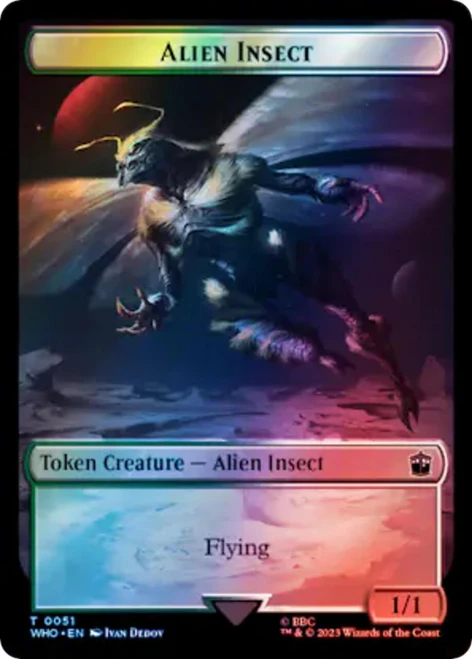 Alien // Alien Insect Token (Surge foil)