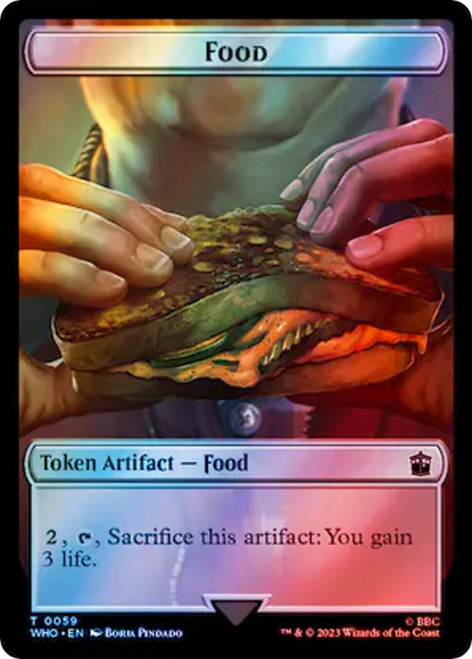 Alien Rhino // Food (#59) Token (Surge foil)
