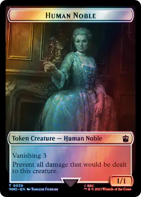 Human Noble // Treasure (#63)  Token (Surge foil)
