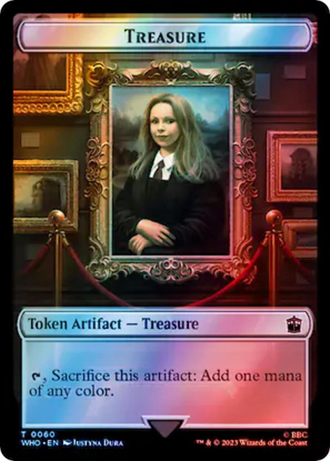 Soldier // Treasure (#60) Token (Surge foil)