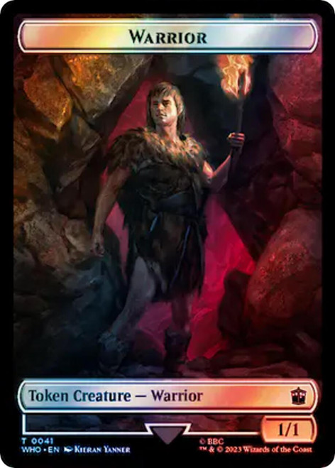 Warrior // Clue (#53) Token (Surge foil)