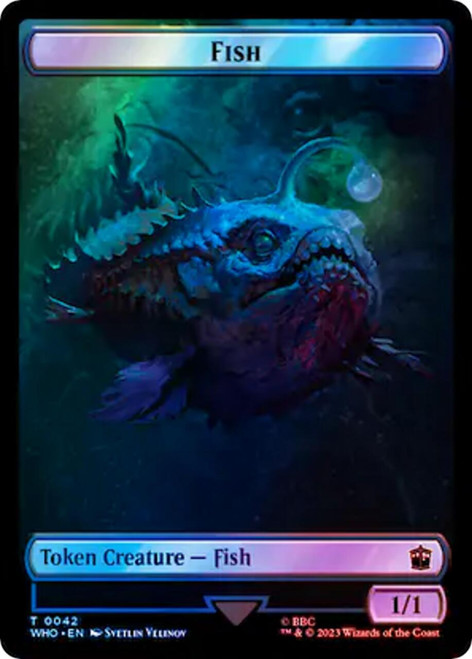 Fish // Cyberman Token (Surge foil)