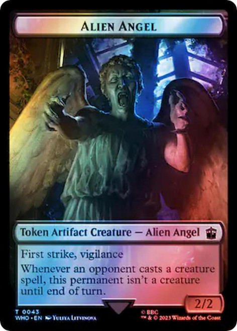Alien Angel // Alien Salamander Token (Surge foil)