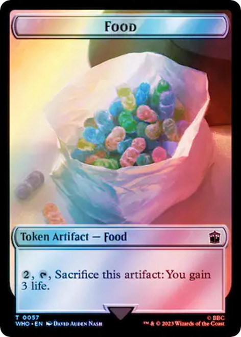 Dalek // Food (#57) Token (Surge foil)