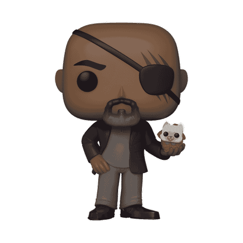 POP! Marvel - The Marvels #1253 Nick Fury with Flerkitten