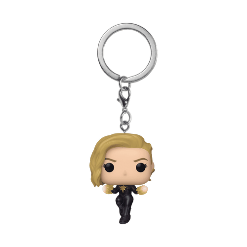 Pocket POP! Keychain: The Marvels - Captain Marvel with Fire Hands