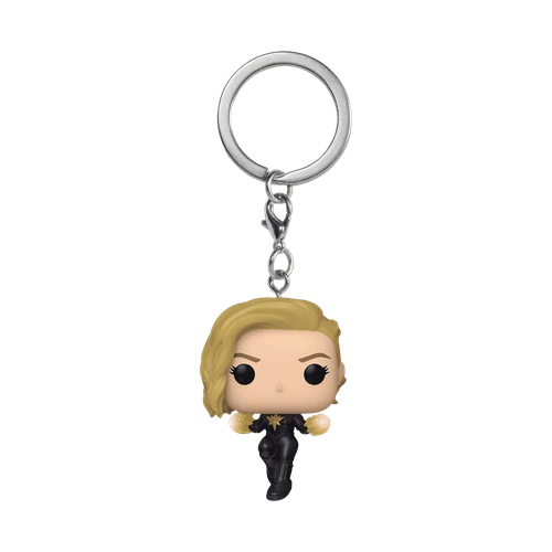 Pocket POP! Keychain: The Marvels - Captain Marvel with Fire Hands