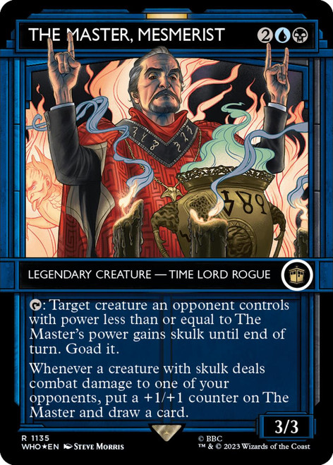 The Master, Mesmerist (Showcase Frame) (Surge foil)