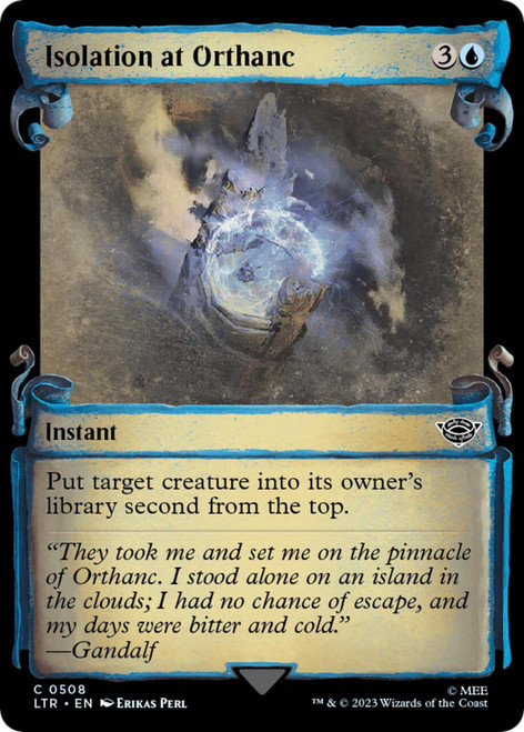 Isolation at Orthanc (Showcase Scroll)
