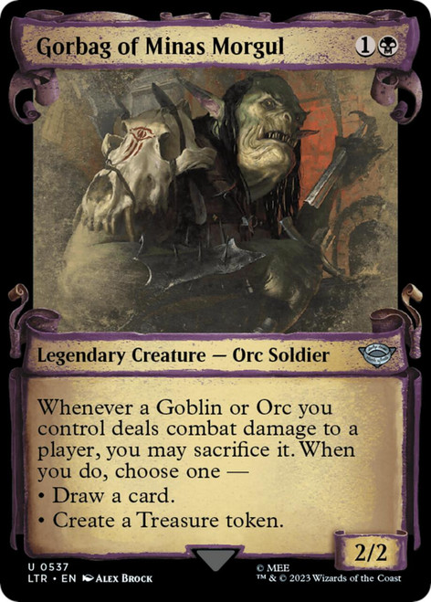 Gorbag of Minas Morgul (Showcase Scroll)