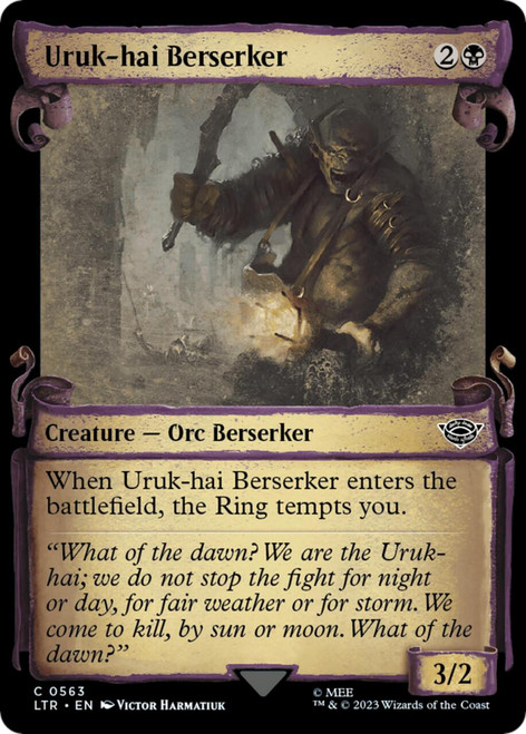 Uruk-hai Berserker (Showcase Scroll)