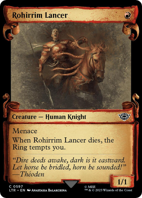Rohirrim Lancer (Showcase Scroll)