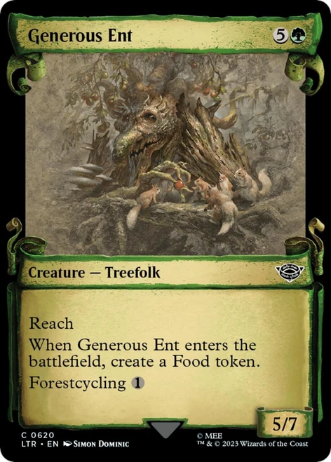 Generous Ent (Showcase Scroll)