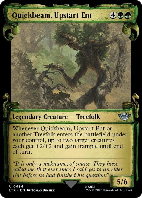 Quickbeam, Upstart Ent (Showcase Scroll)