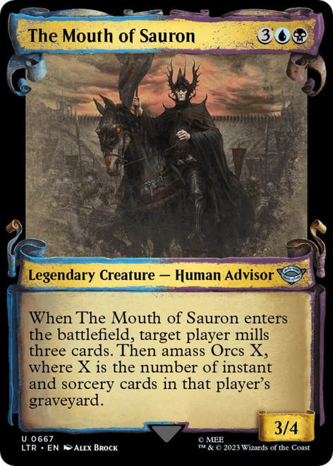 The Mouth of Sauron (Showcase Scroll)