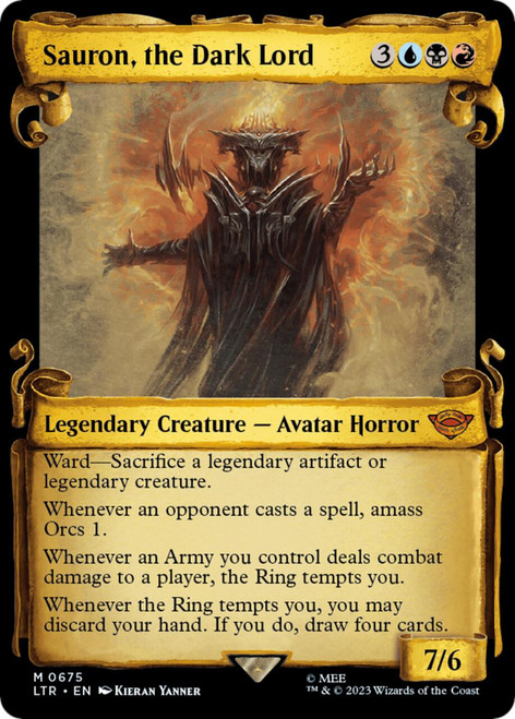 Sauron, the Dark Lord (Showcase Scroll)