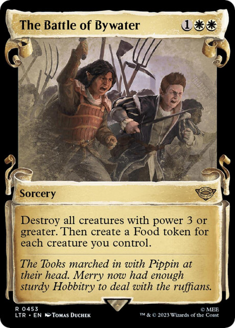 The Battle of Bywater (Showcase Scroll) (Silver Foil)