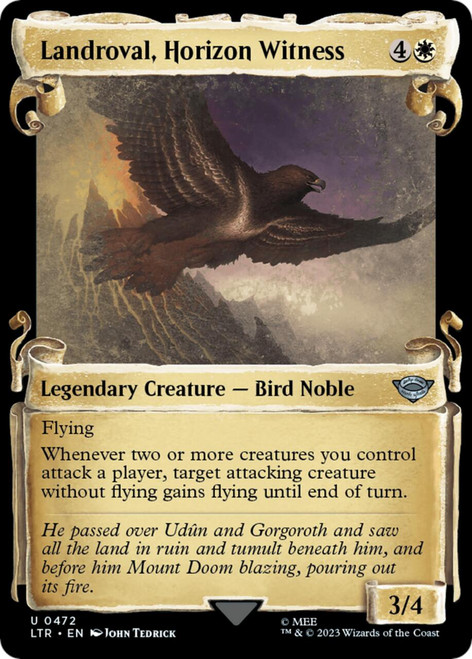 Landroval, Horizon Witness (Showcase Scroll) (Silver Foil)