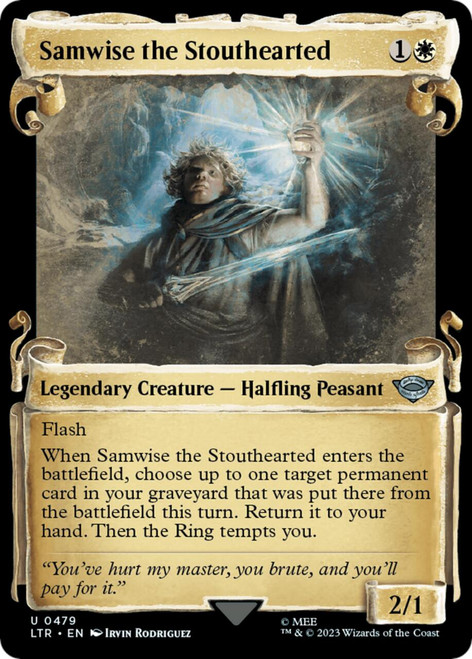 Samwise the Stouthearted (Showcase Scroll) (Silver Foil)