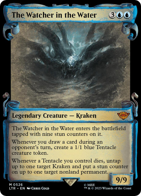 The Watcher in the Water (Showcase Scroll) (Silver Foil)