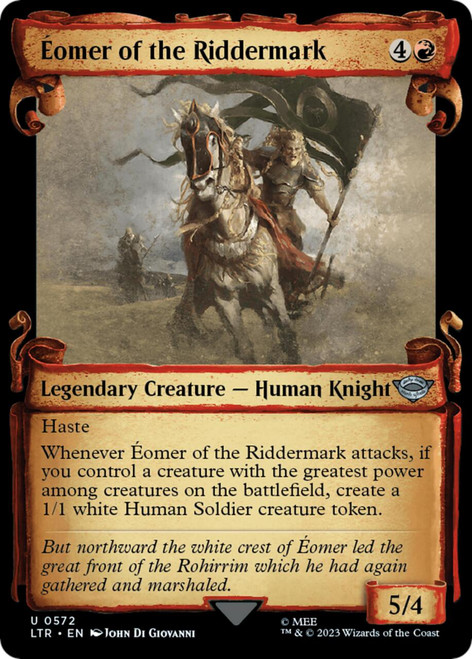 Eomer of the Riddermark (Showcase Scroll) (Silver Foil)