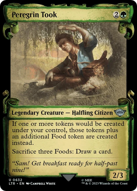 Peregrin Took (Showcase Scroll) (Silver Foil)