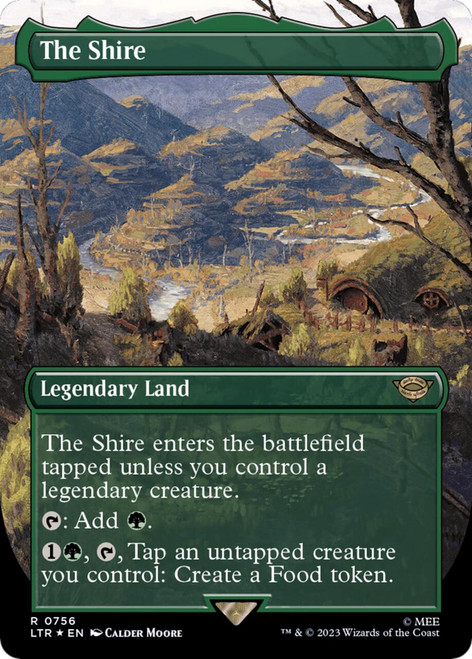 The Shire (Borderless Art) (Surge Foil)